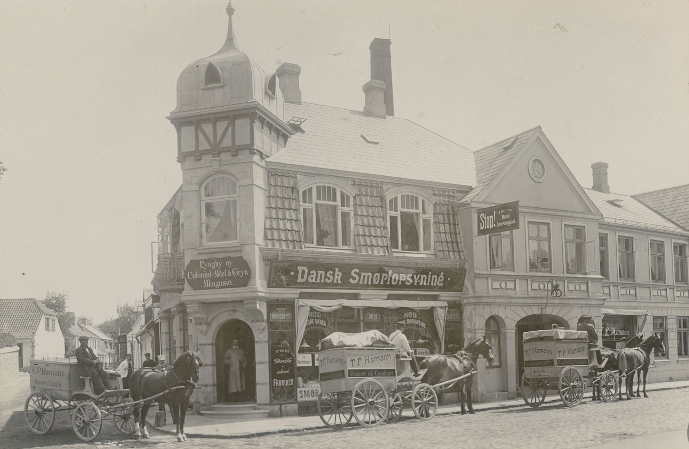 Lyngby Hovedgade 5, ca. 1900