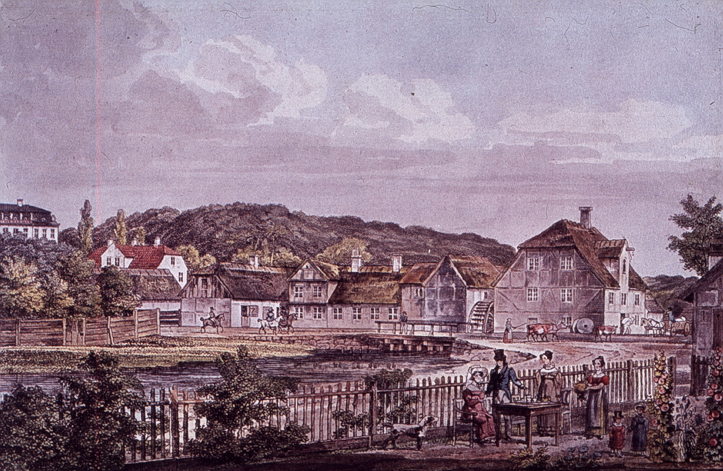 Maleri af H.G.F Holm, 1838