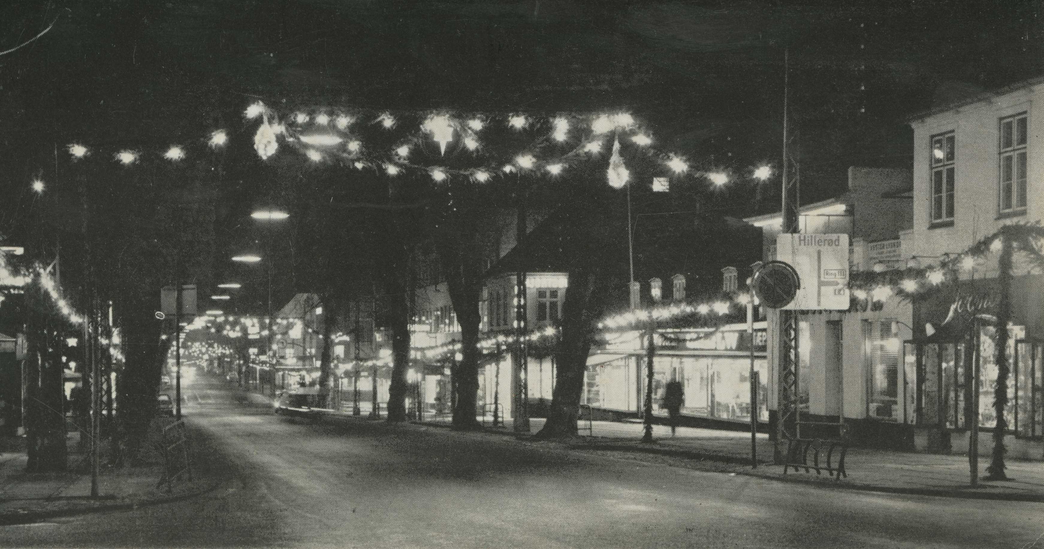 Julebelysningen på Lyngby Hovedgade