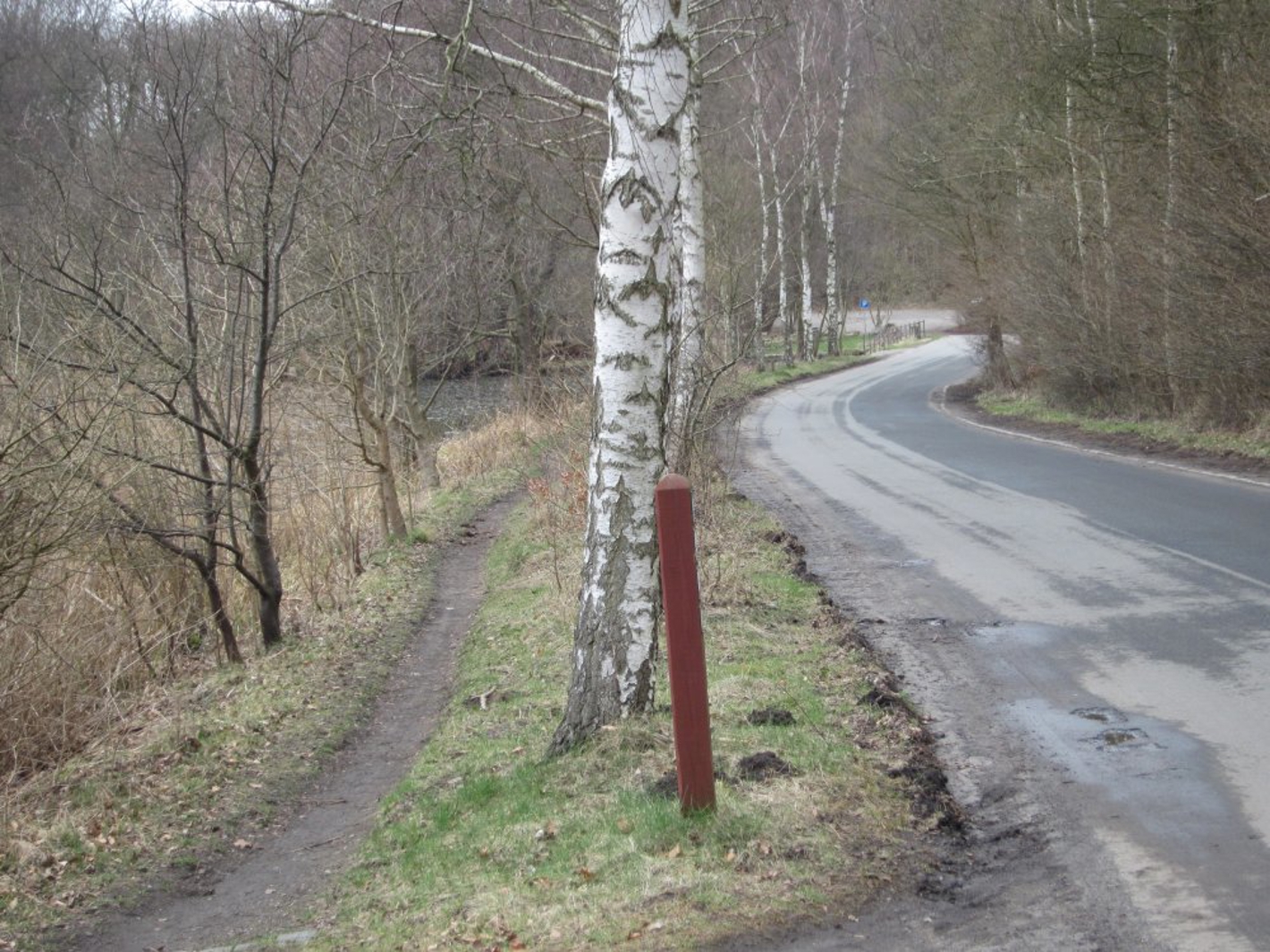 Stampen, samme sted i marts 2015