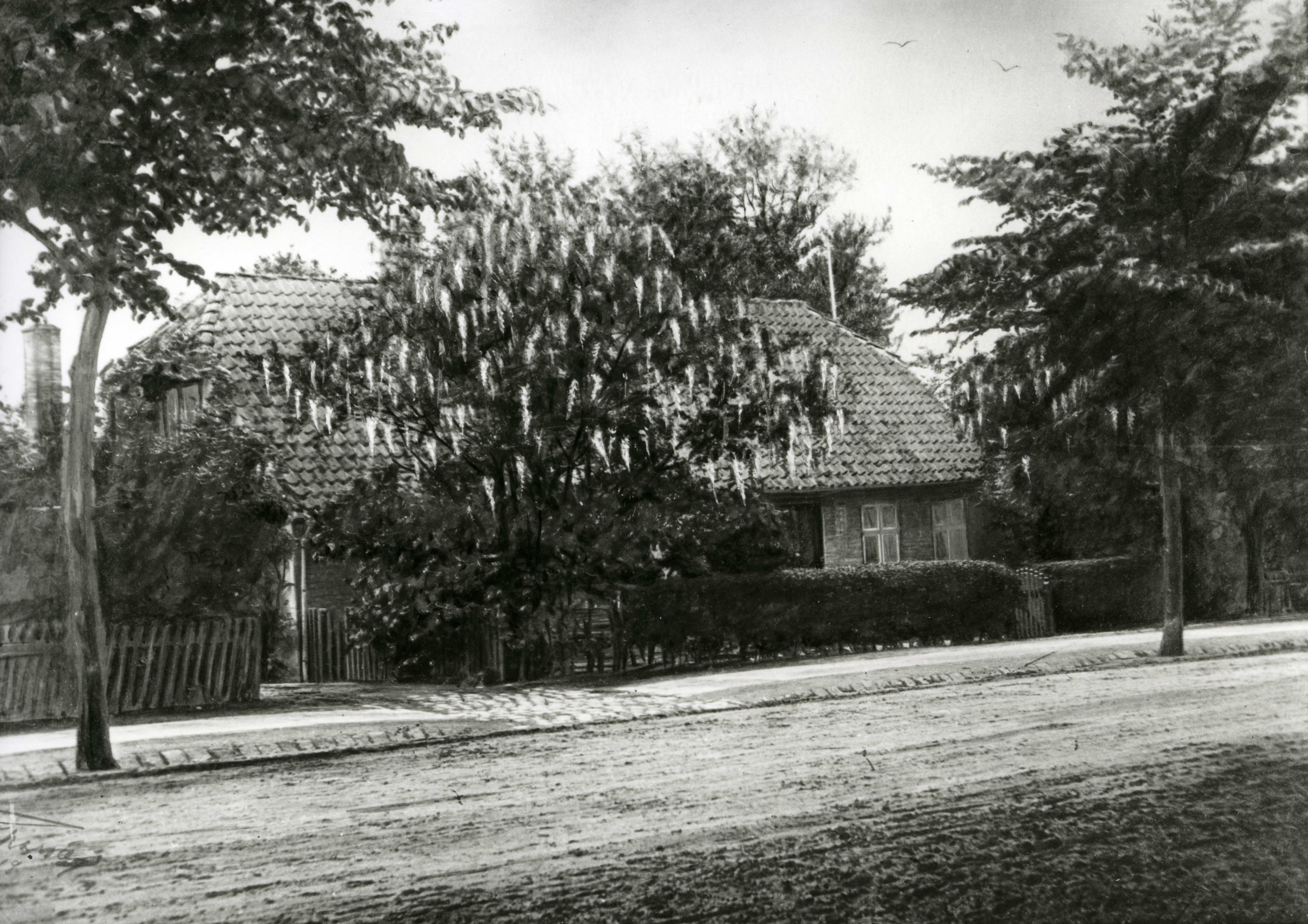 Lyngby Hovedgade 27, 1920 - bolig for jernstøber Bentzen 