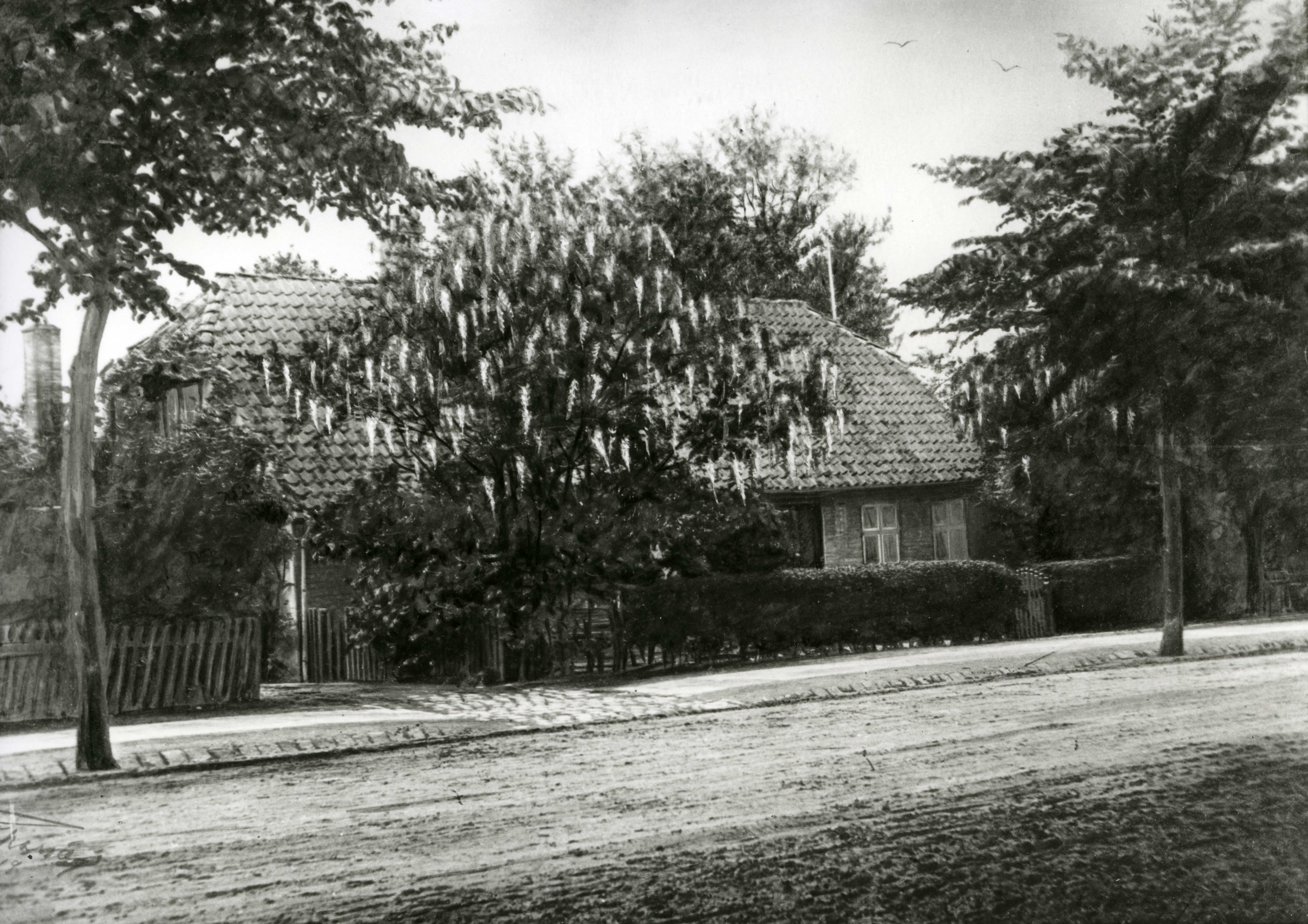 Lyngby Hovedgade 27, 1920 - bolig for jernstøber Bentzen