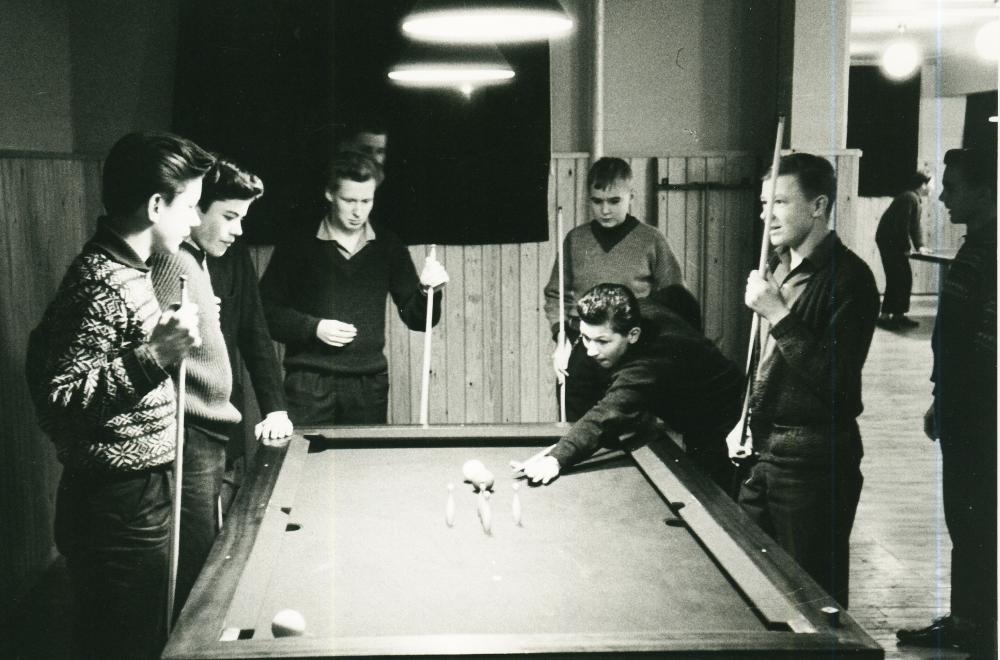 Ungdomsklubben på Vinkelvej, 1962