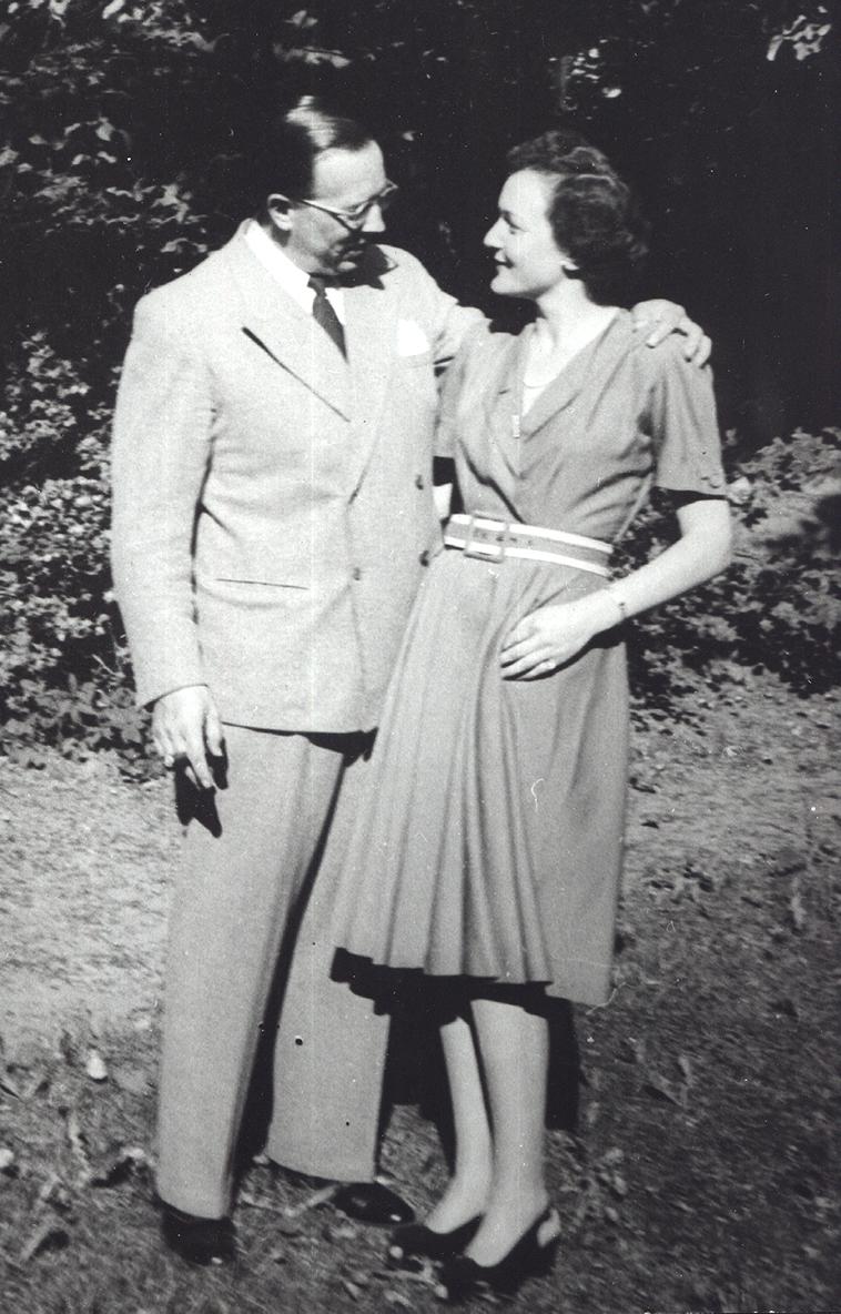 Georg og Annemarie Duckwitz på Frieboeshvile, 1940’erne