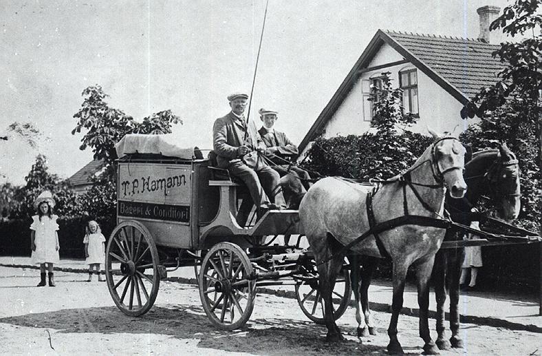 Bager Hamanns vogn i Frem, 1922