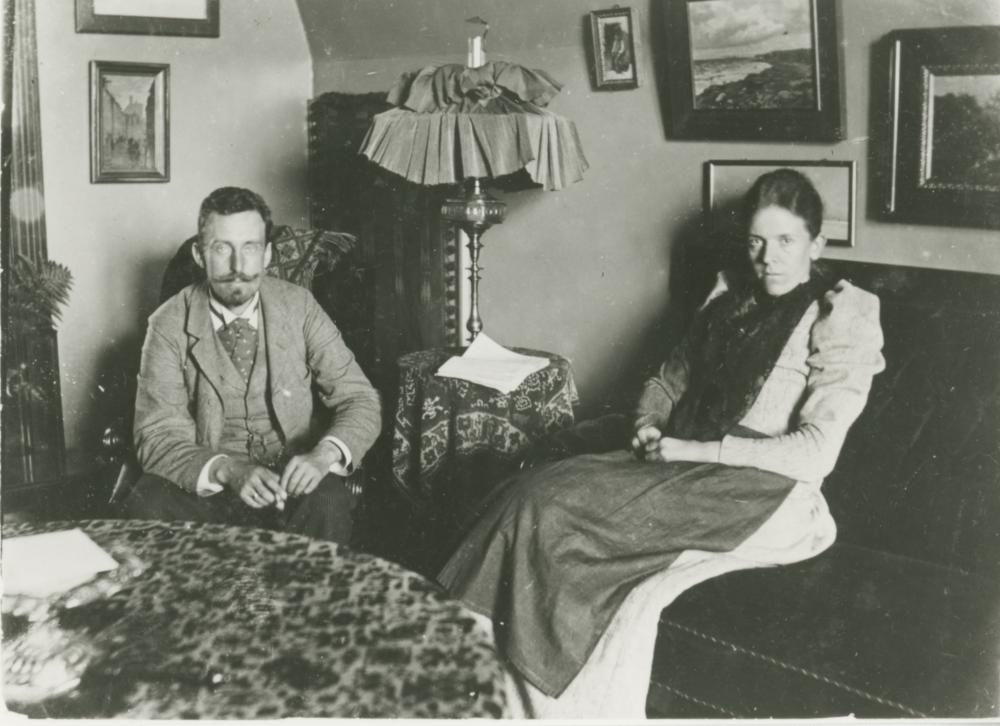 Viggo og Ingeborg Stuckenberg, 1893