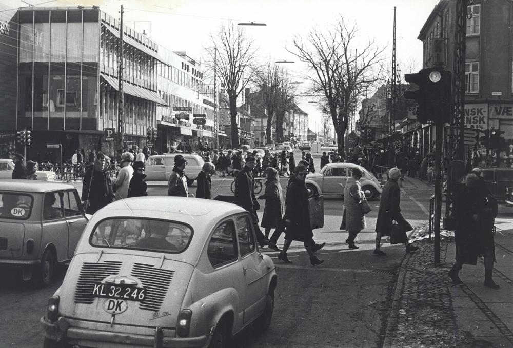 Lyngby Hovedgade, 1960'erne