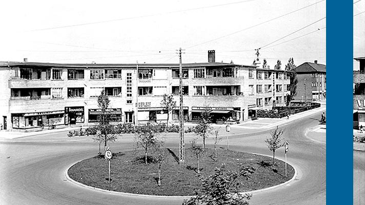 Virum Torv, ca. 1950